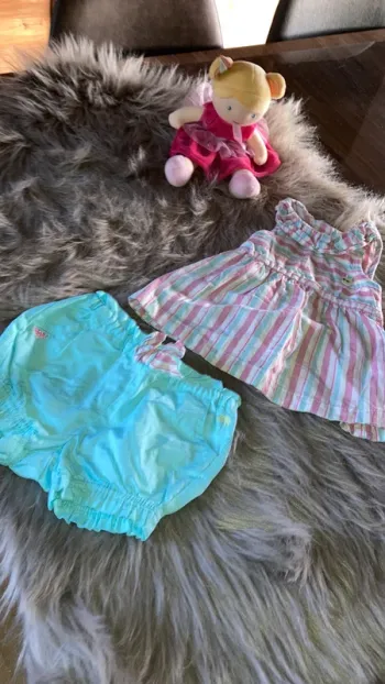 Ensemble haut / short 12 mois sergent-major