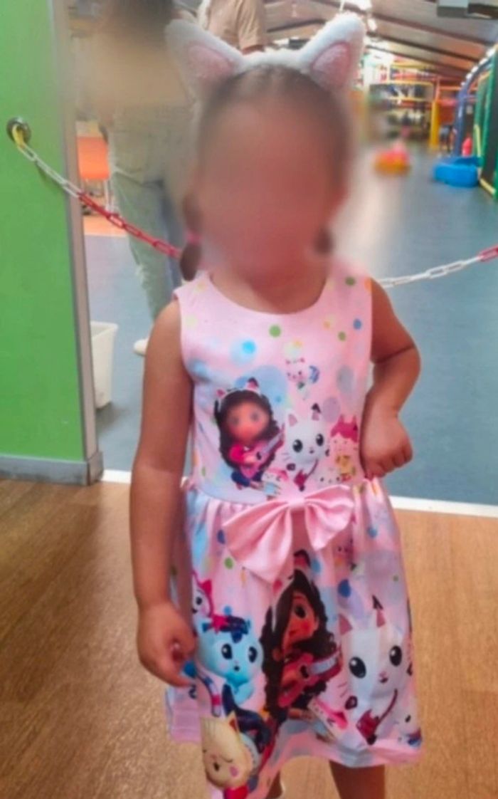 Gabby Chat Robe 4-5 ans déguisement