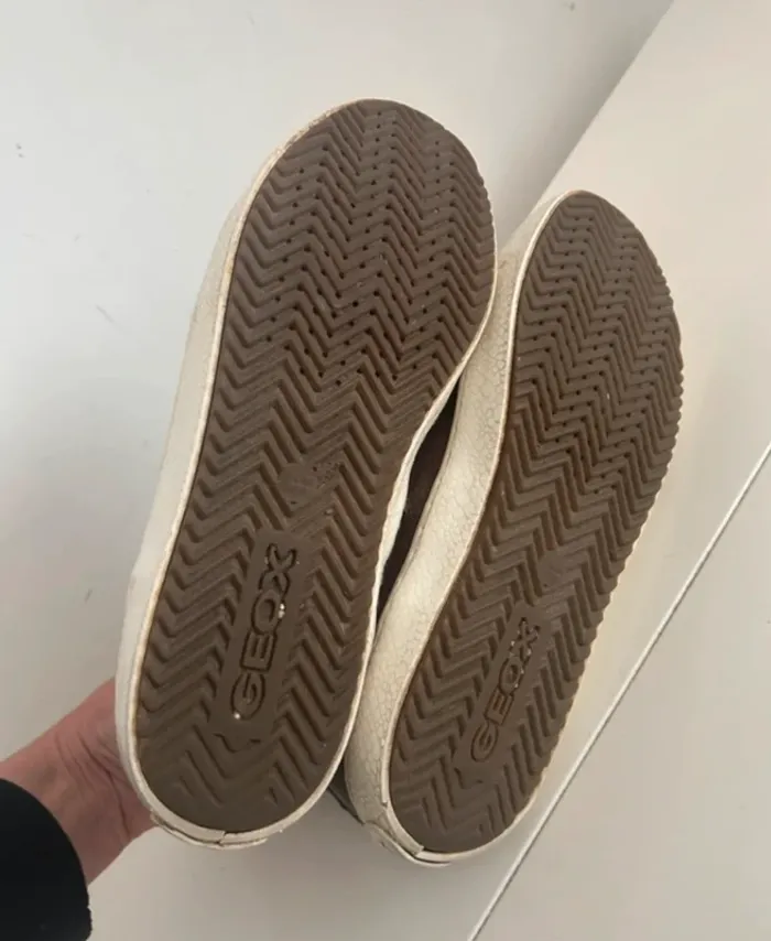 Geox baskets, montantes à lacets, pointure 37 marron Bon état - photo numéro 5