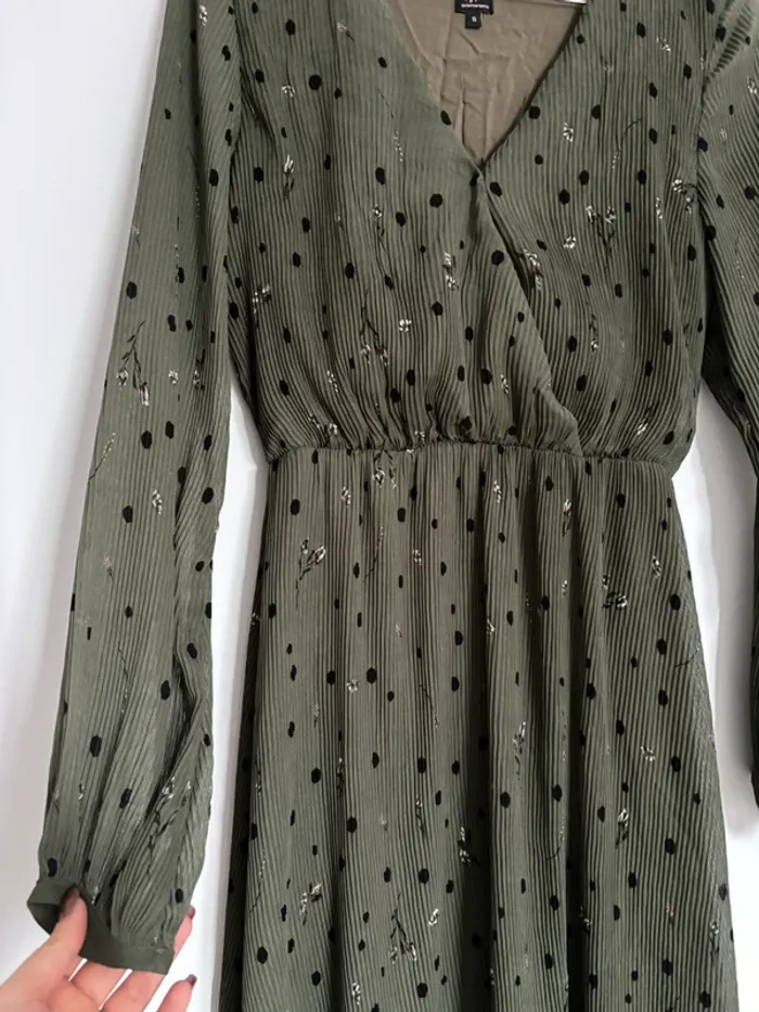 Robe longue kaki Miss Captain - taille 36 - photo numéro 4