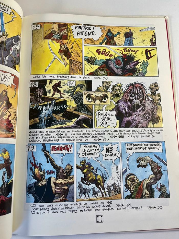 Rare BD interactive vintage : Turlogh le rôdeur - La sphère du Nécromant - photo numéro 14