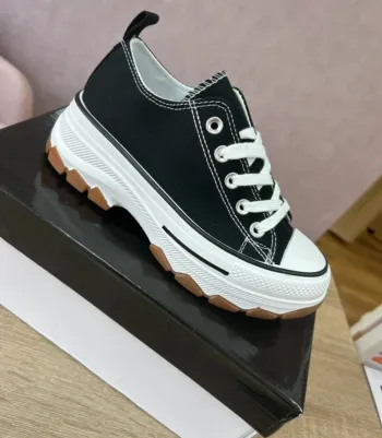Basket femme taille 36 chaussures femmes noir tennis femme 36