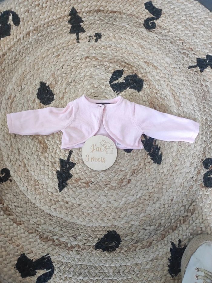 Robe + gilet bébé fille - photo numéro 4