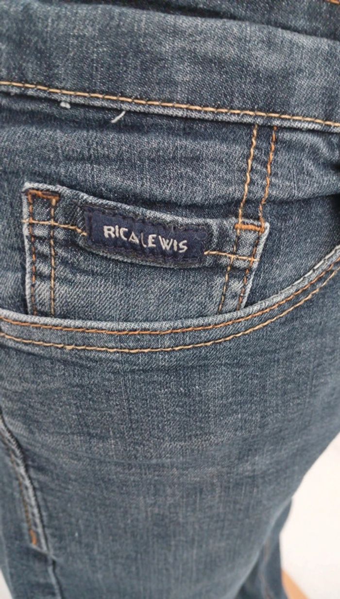 Jeans slim straight Fit. Rica Lewis. Taille 38 - photo numéro 4