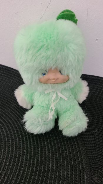 Peluche vintage Fruiti Takara Pomme verte