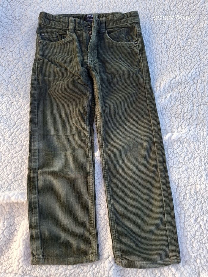 Pantalon velours garçon 4 ans