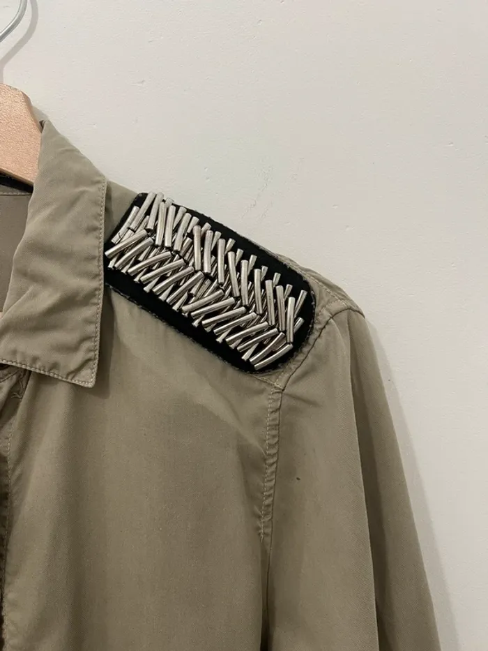 Chemise kaki Zara - photo numéro 3
