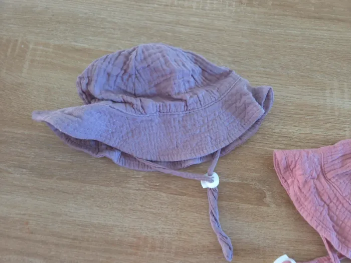 Chapeau Bob violet et rose - photo numéro 3