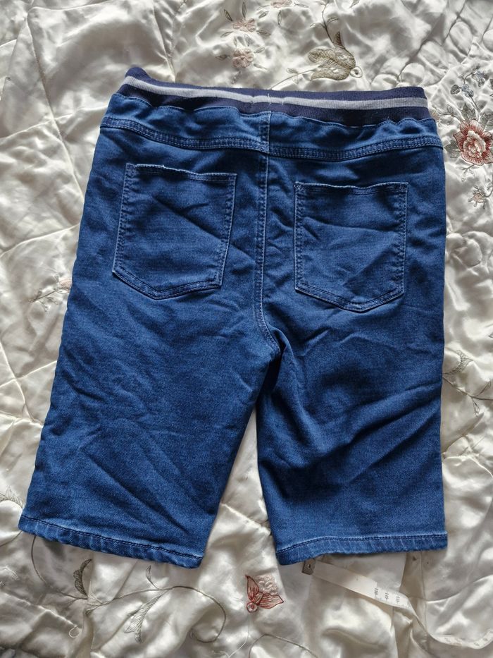 Beau bermuda en jean Taille réglable - photo numéro 6