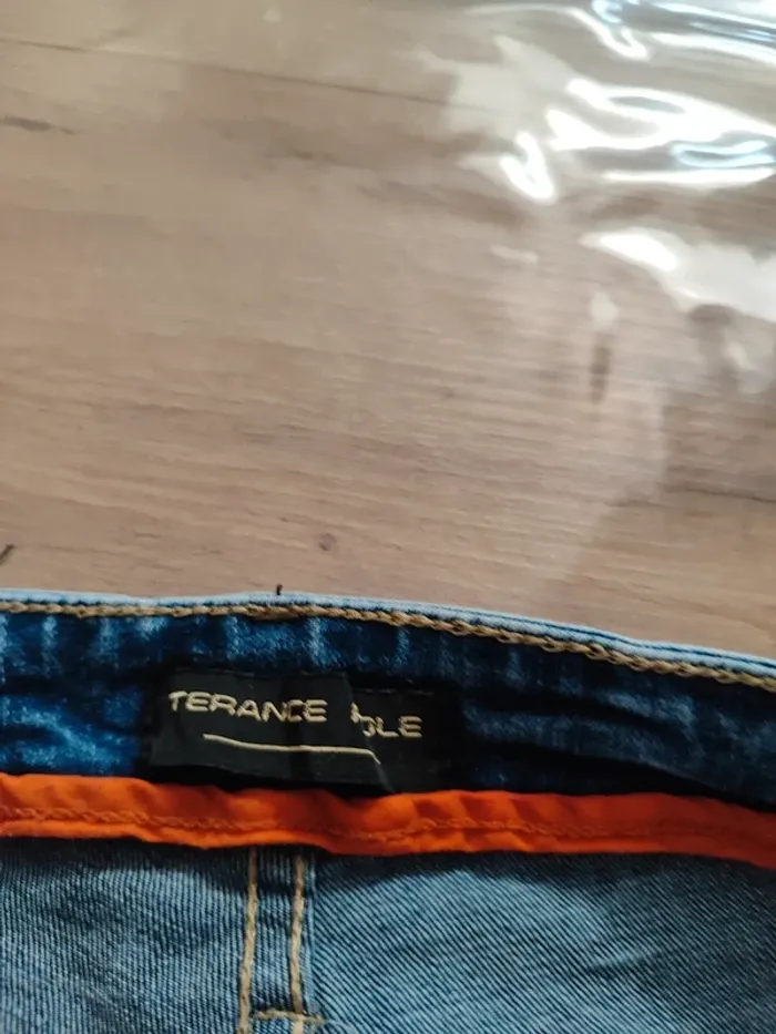 Jean droit Terance Kole Bleu Taille 46 - Confort et style ! Prix mini ! - photo numéro 7