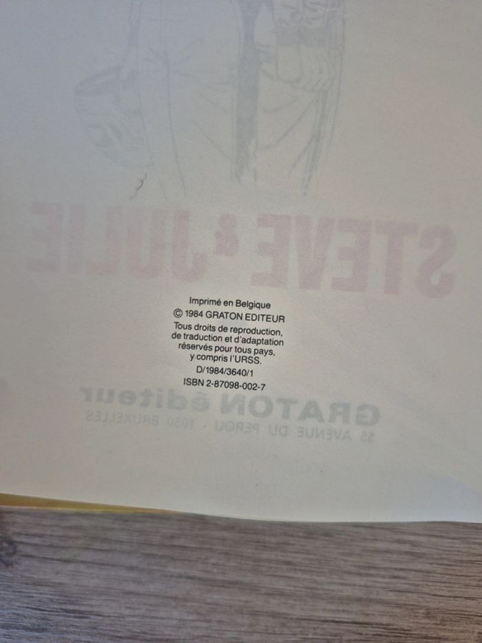 Bande dessinée Michel Vaillant Steve et Julie - photo numéro 3