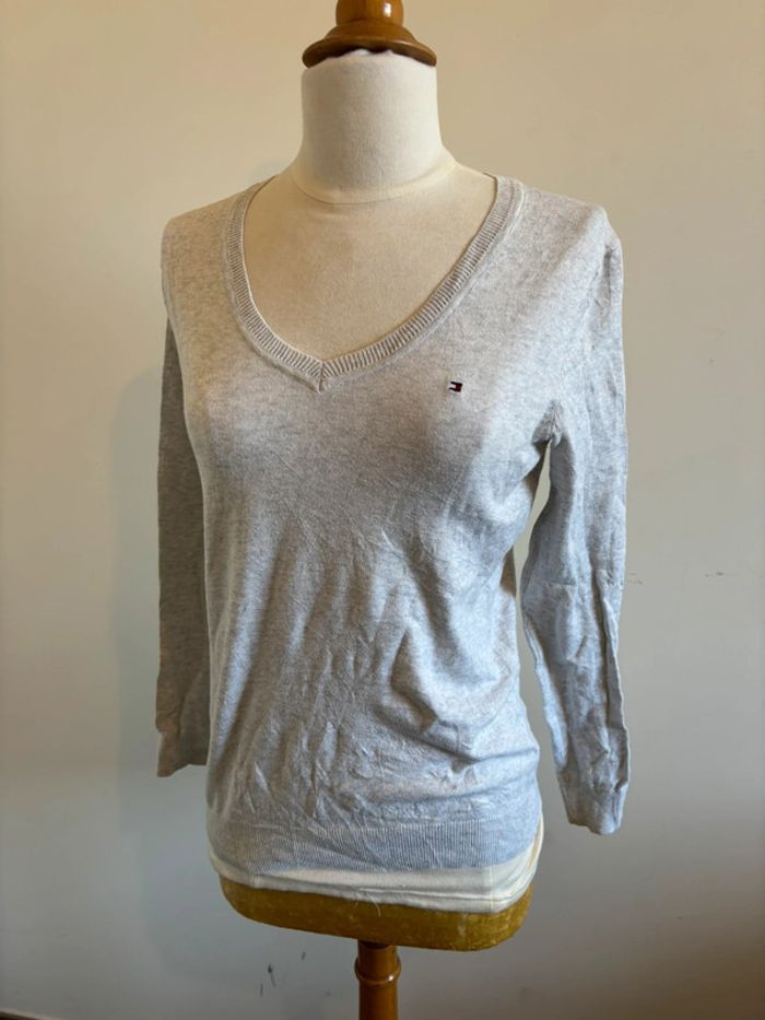 Pull Col V basique Tommy
