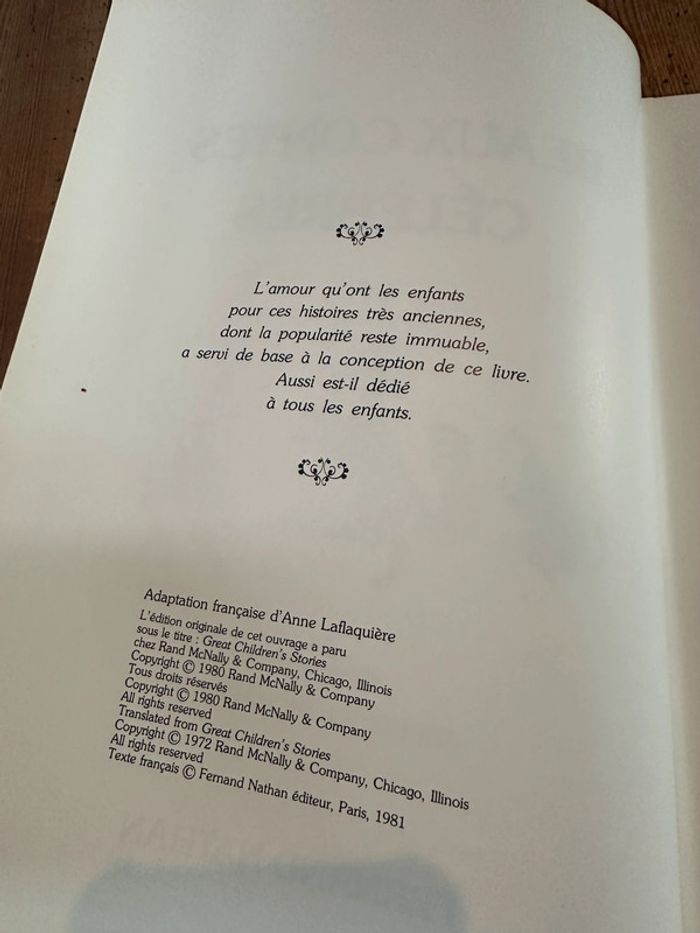 Grand livre album ancien Beaux contes célèbres Frederick Richardson Fernand Nathan vintage - photo numéro 9