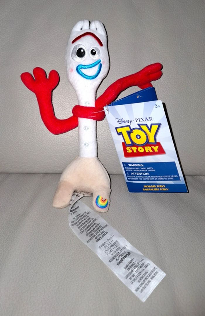 Peluche fourchette toy story schoulder disney