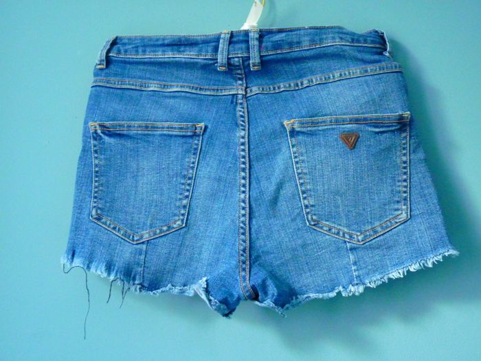 Short en jean femme Guess los angeles 25 Bleu 36 S TBE - photo numéro 3