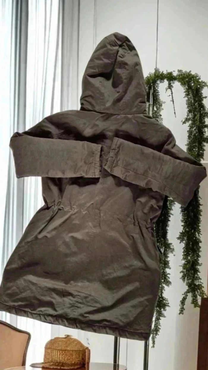 Parka kaki kiabi 🌹 S 🌹 - photo numéro 3