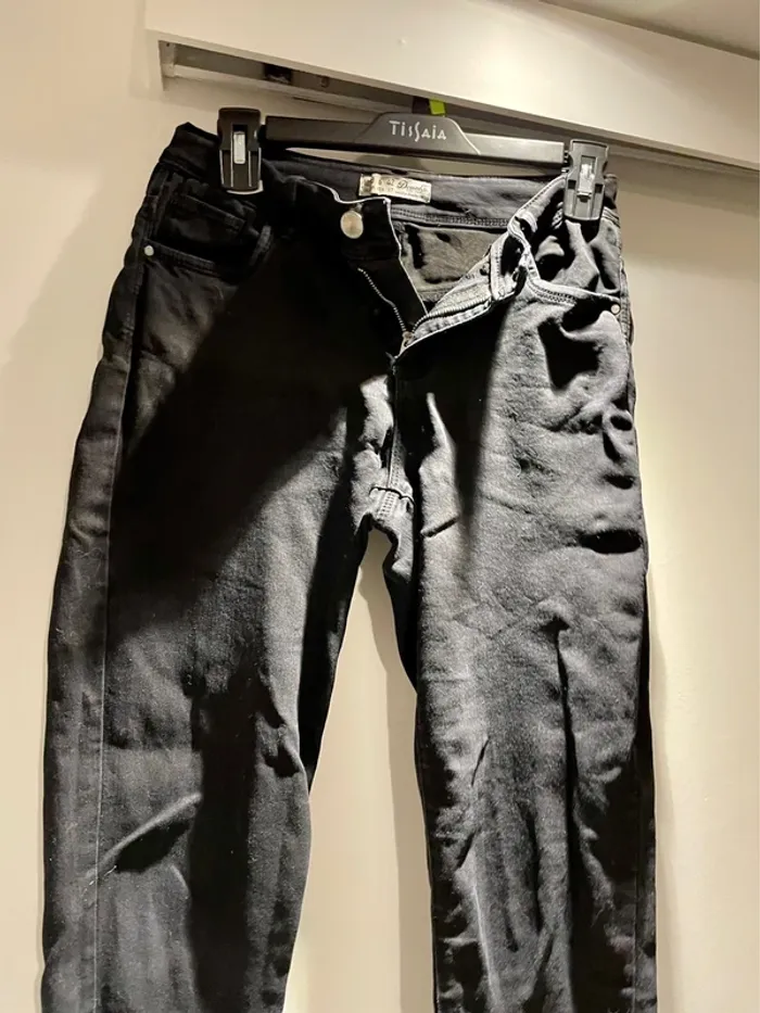 Lot débardeur et jean noir taille S - M - photo numéro 9