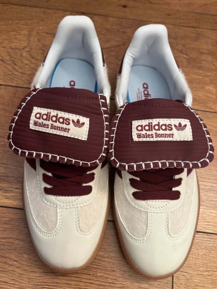 Nouveau Adidas Samba Wales Bonner Bordeaux - Taille 38 - photo numéro 2