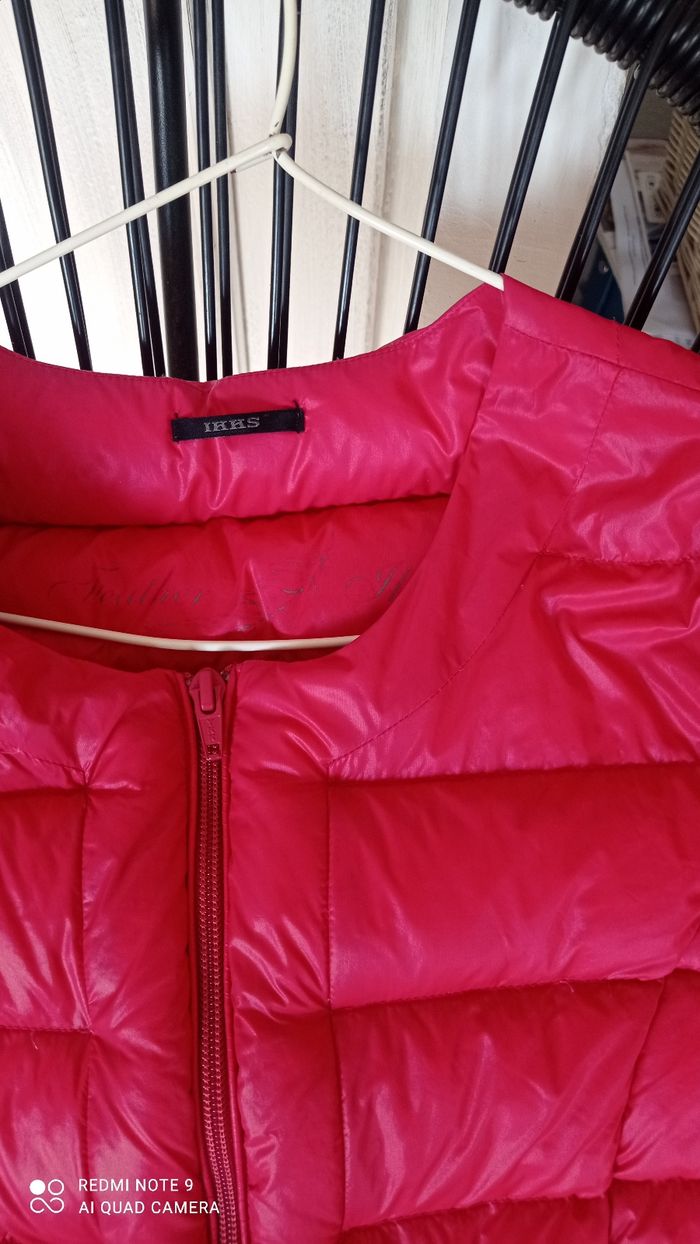 Doudoune IKKS rose en duvet et plumes taille S, excellent état ! - photo numéro 3