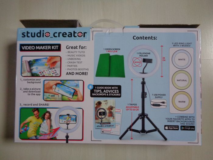 kit pour créer ses vidéos : studio creator - photo numéro 2