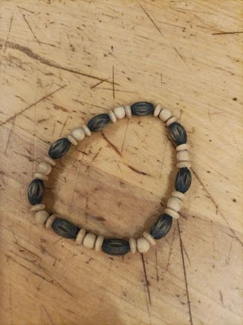 Bracelet bois élastique