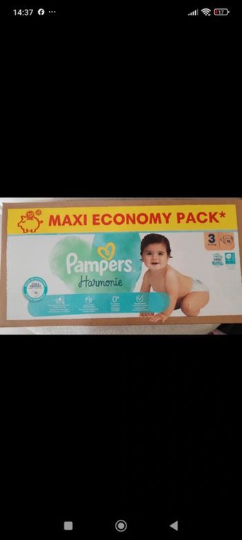 Pampers Harmonie Taille 3