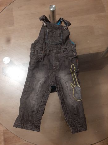 Salopette intérieur polaire 12 mois orchestra