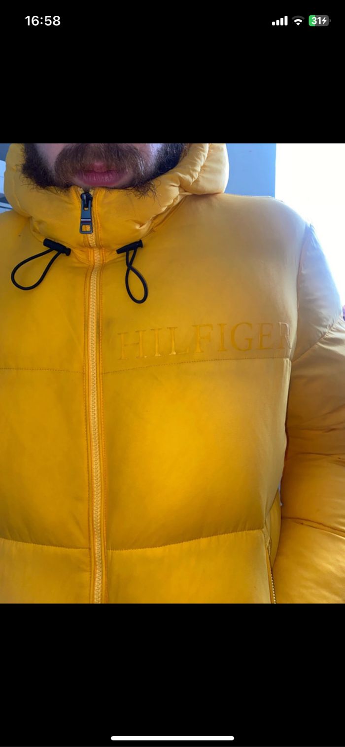 Manteau tommy jaune - photo numéro 4