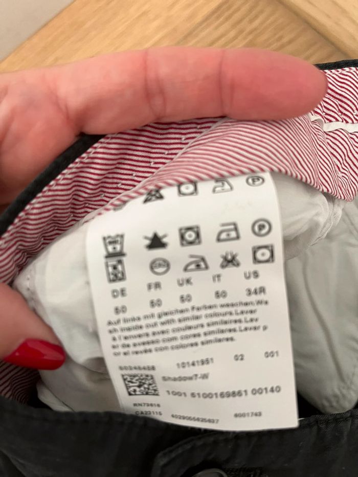 Pantalon droit toile - photo numéro 4