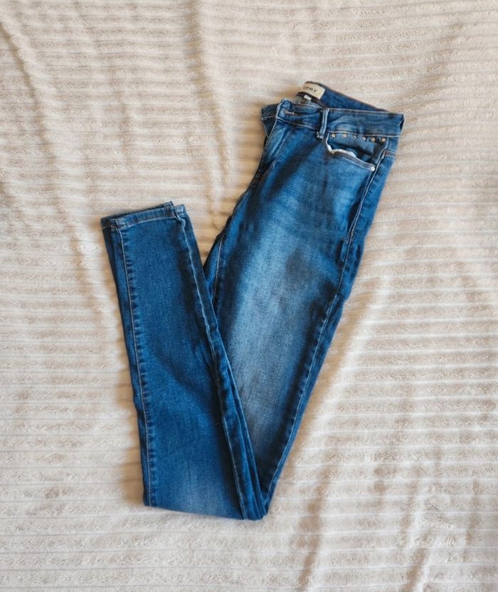 Jean skinny bleu Only – T34 – Denim stretch - photo numéro 2