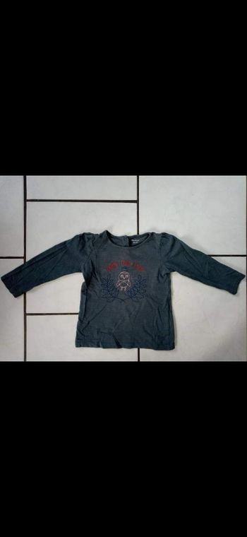 Maillot manches longues fille 18 mois