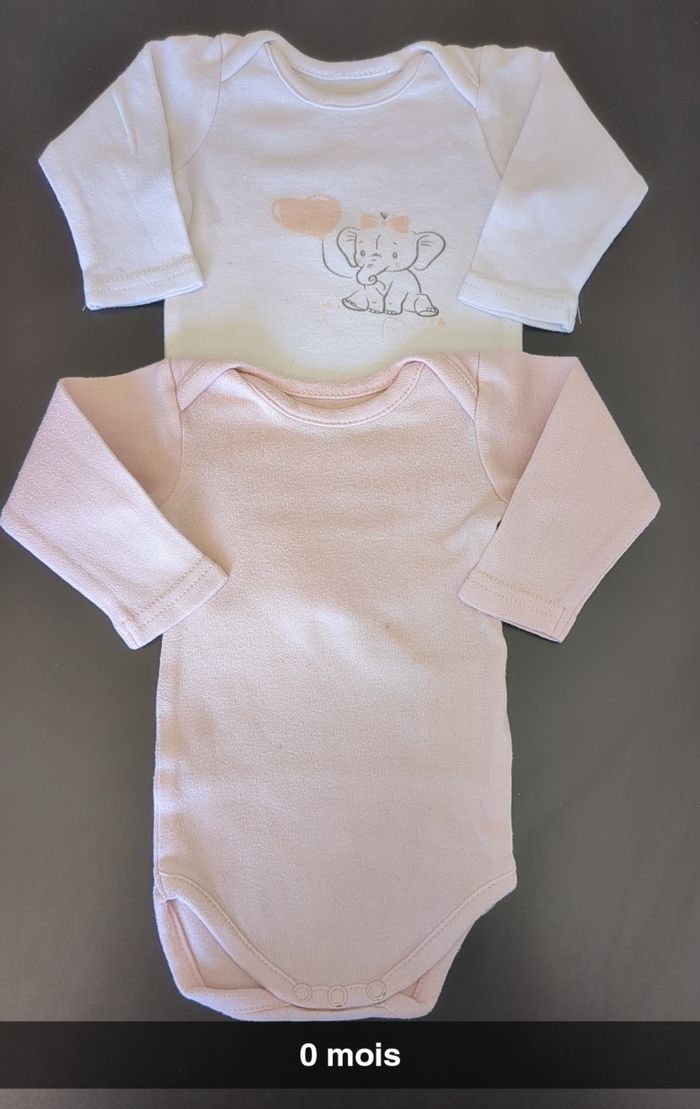 Lot de 2 bodies