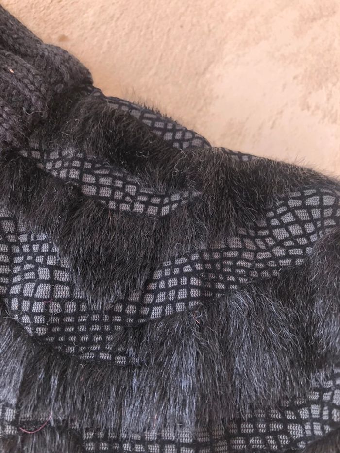 Veste gilet noir multimatieres Tengxu L/XL - photo numéro 5