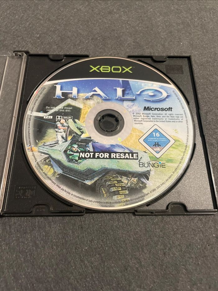 Halo Jeu Microsoft Xbox - Not For Resale