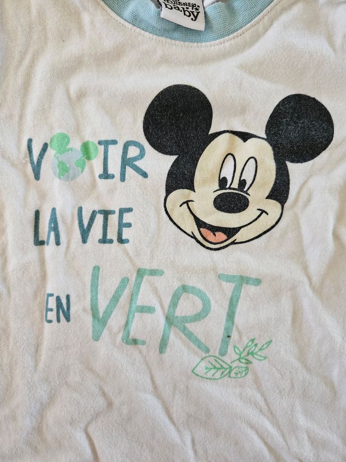 T-shirt Mickey 12 mois - photo numéro 3