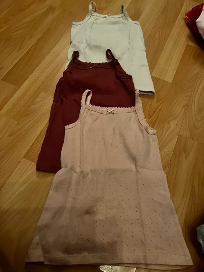 Lot de 3 débardeurs fille 6 ans kiabi