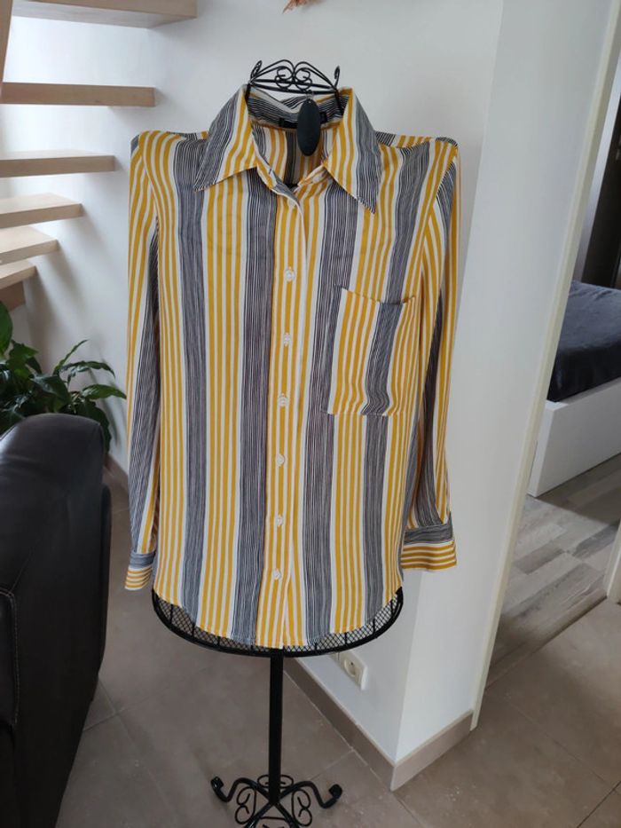 Chemise rayée Mango - photo numéro 3