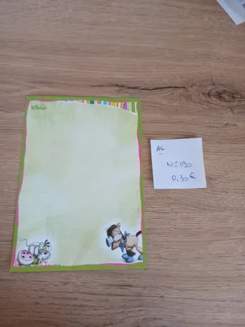 Feuille Diddl A6 190 0,30€