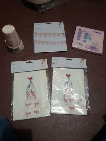 Lot de décos pour anniversaire danseuse