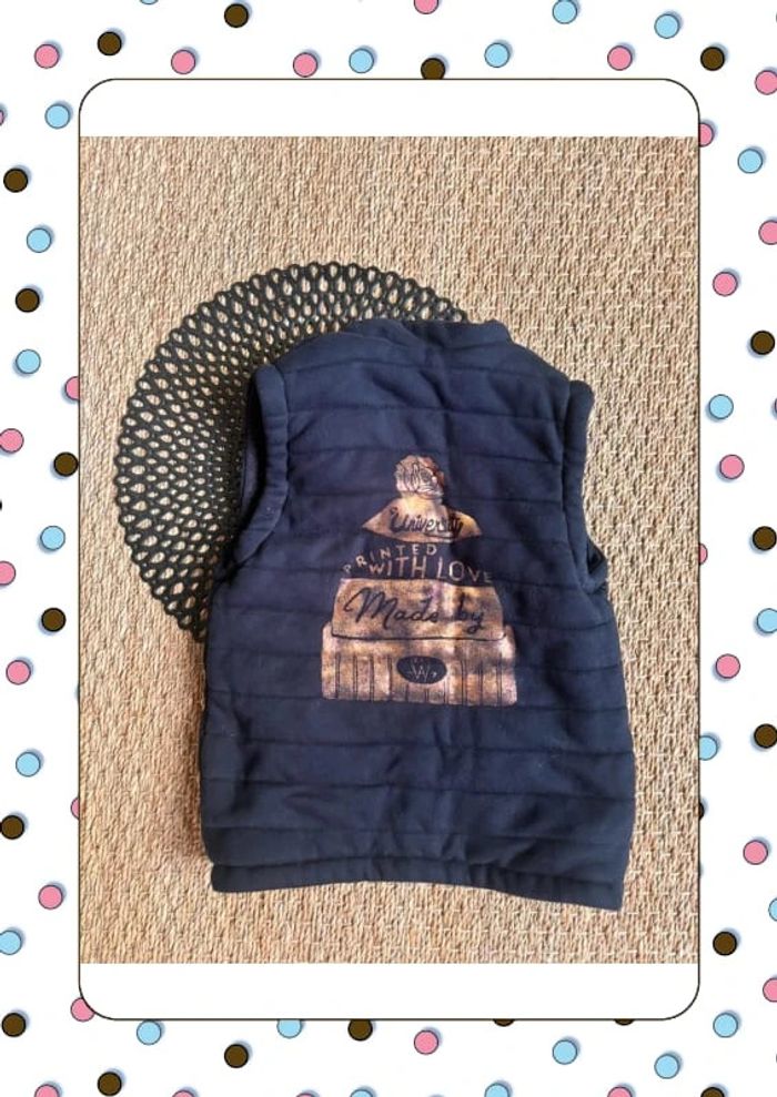 Doudoune marine gold réversible - photo numéro 3