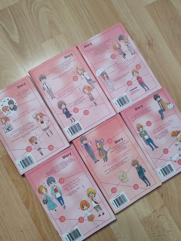 Lot de 6 Kokoro Button - Soleil manga - photo numéro 3