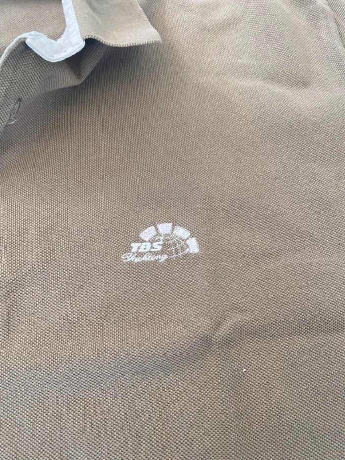 Polo manches courtes marron glacé TBS XL - photo numéro 2