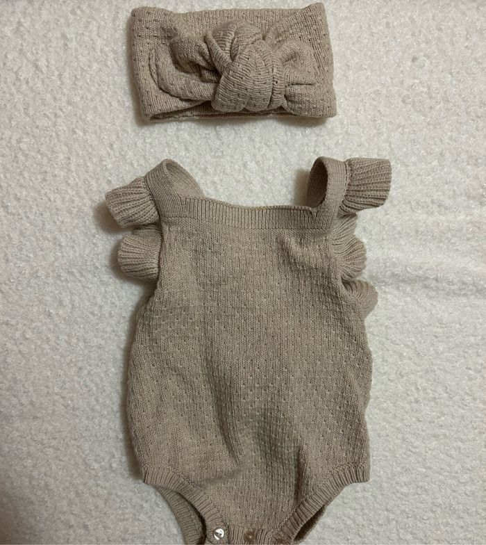 Barboteuse et bandeau