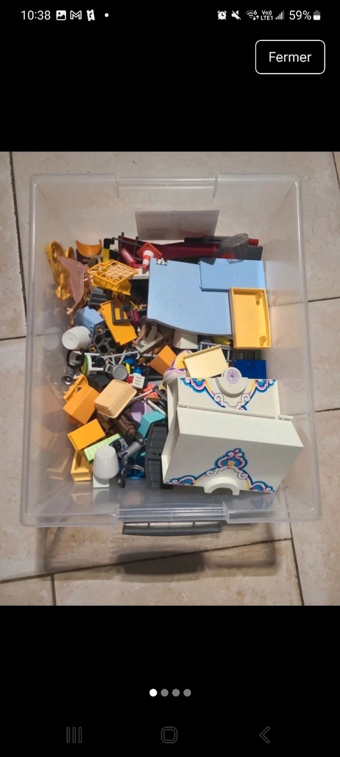Playmobil en vrac pour collectionneur