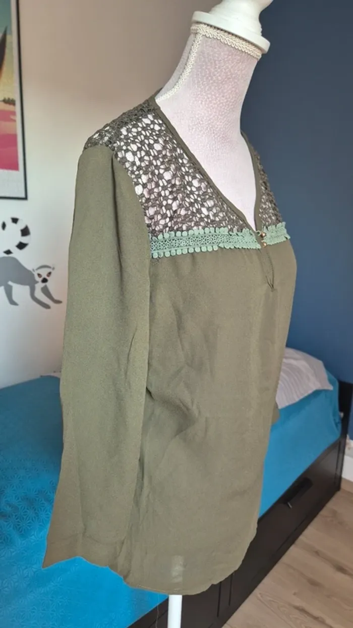Blouse Golden Live Taille XL - photo numéro 4