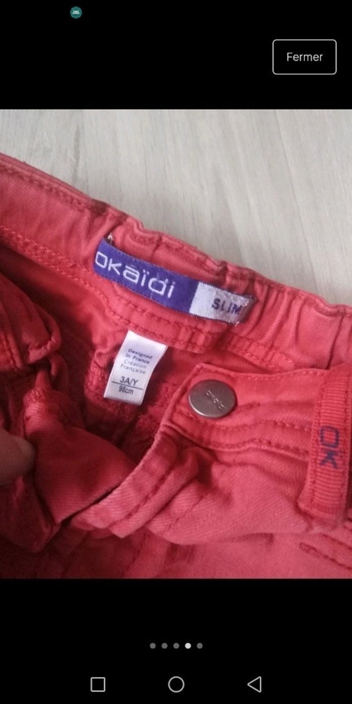 Pantalon slim 3 ans - photo numéro 3