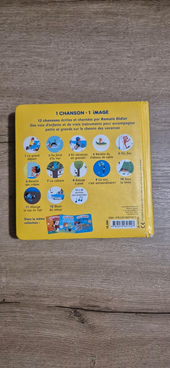 Gros livre imagier des vacances - photo numéro 10