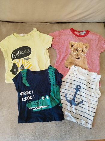 Lot tee-shirt garçon