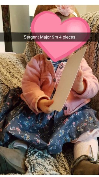 Ensemble 4p Sergent Major 9m