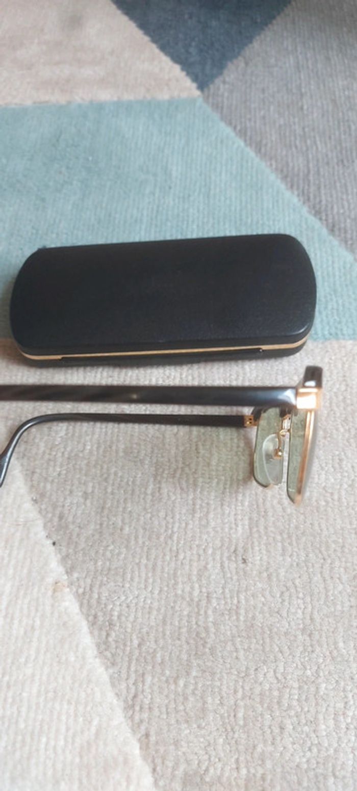 Lunette vintage année 60 essel castel double or - photo numéro 3